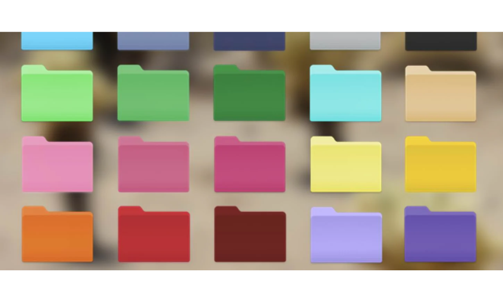 How to change the folder color on a Mac