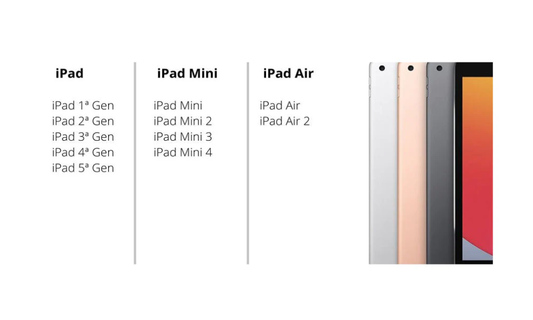 iPads compatible with Apple Pencil
