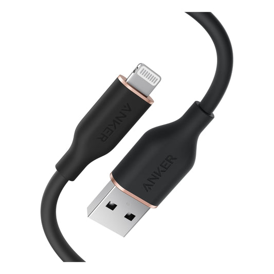 Anker PowerLine III Flow USB-A to Lighting Cable Black