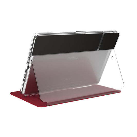 Speck iPad 10.2inch BALANCE FOLIO CLEAR (HEARTRATE RED/CLEAR)