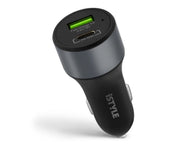 iSTYLE 45W PD Car Charger, Space grey