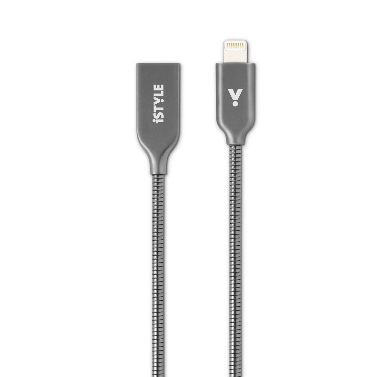 iSTYLE Metal Lightening Cable Space grey
