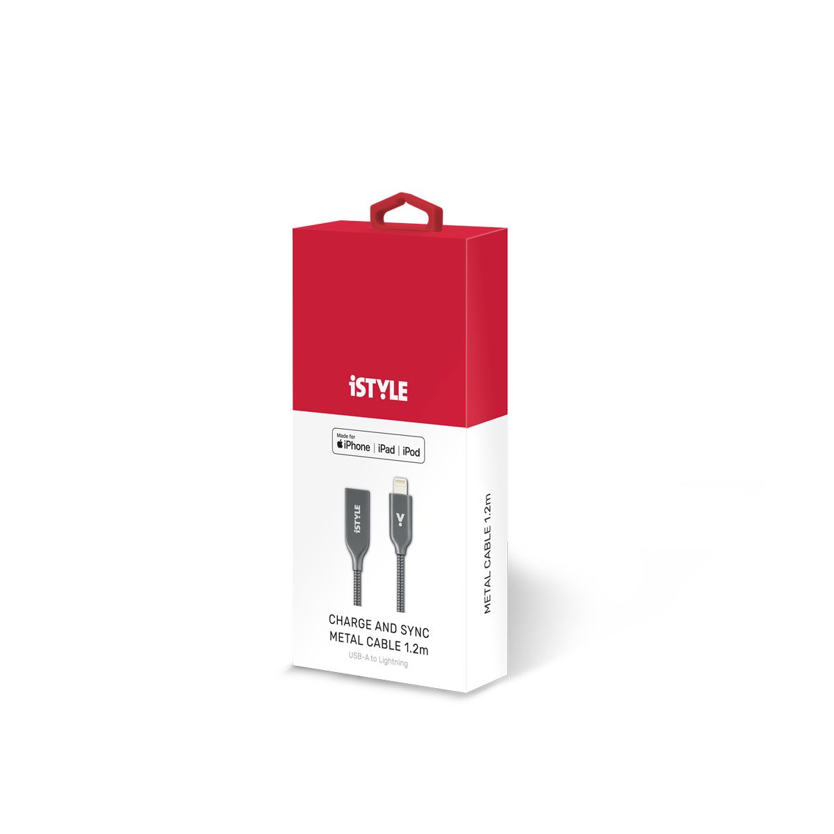 iSTYLE Metal Lightening Cable Space grey