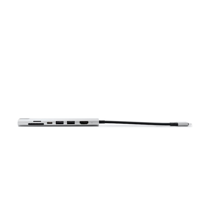 iSTYLE Multimedia Type-C Hub, Silver