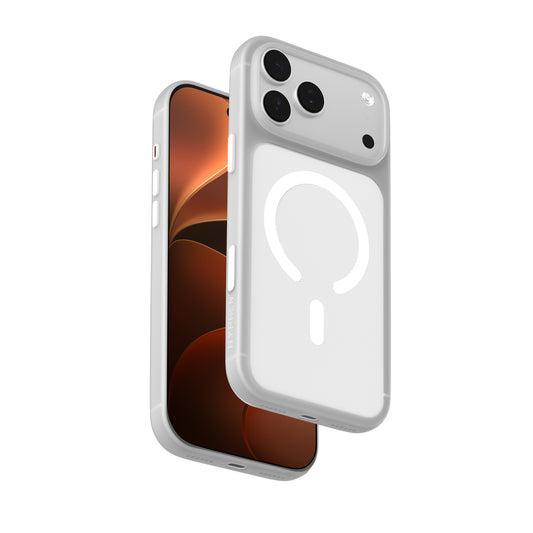 HYPHEN RIFT Impact Frame MagSafe Case - Silver - iPhone 18 Pro Max - 6.9"-image-position-1