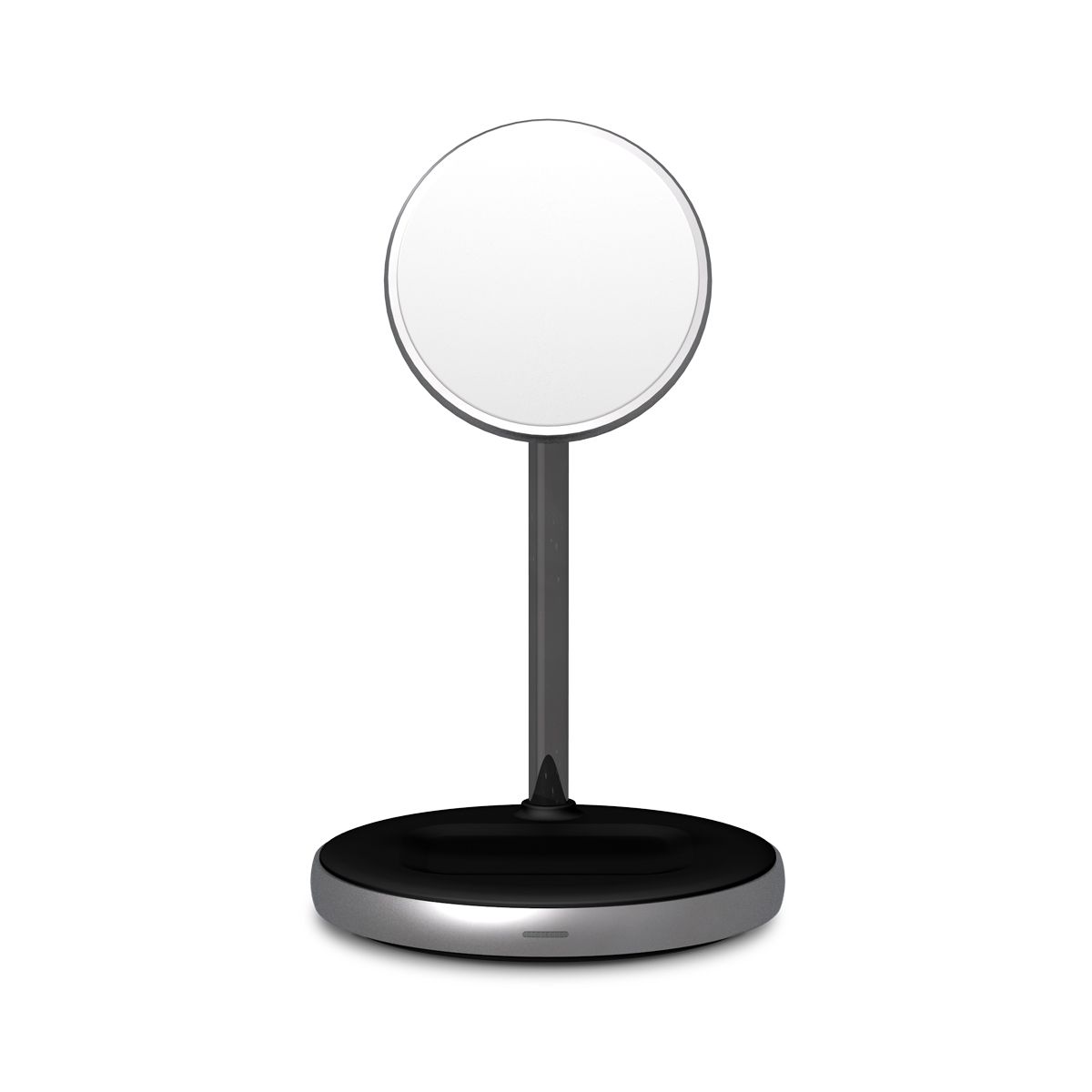 iSTYLE 2-in-1 Wireless Magnetic Charger (MagSafe compatible) + 18W QC Adapter, Space gray