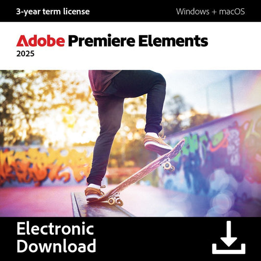 Adobe Premiere Elements 2025 3 Years