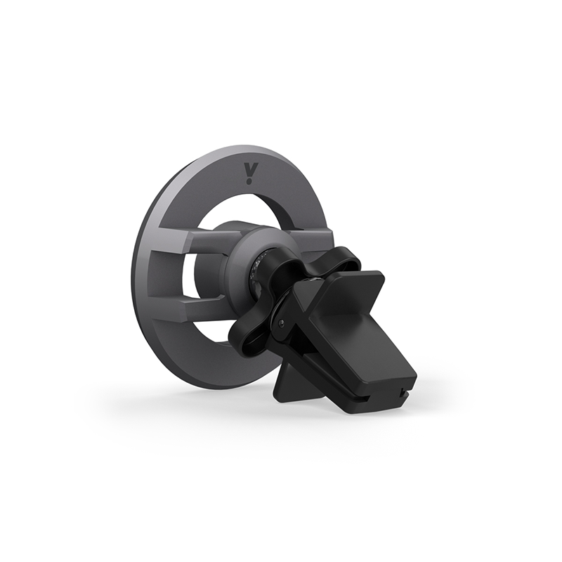 iSTYLE Round Magnetic Holder, Silver