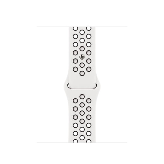 41mm Summit White/Black Nike Sport Band