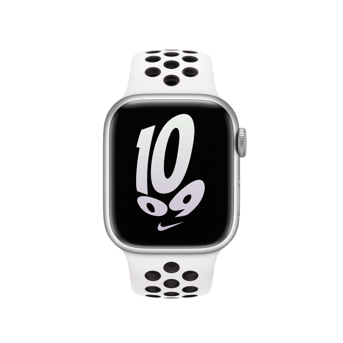 41mm Summit White/Black Nike Sport Band
