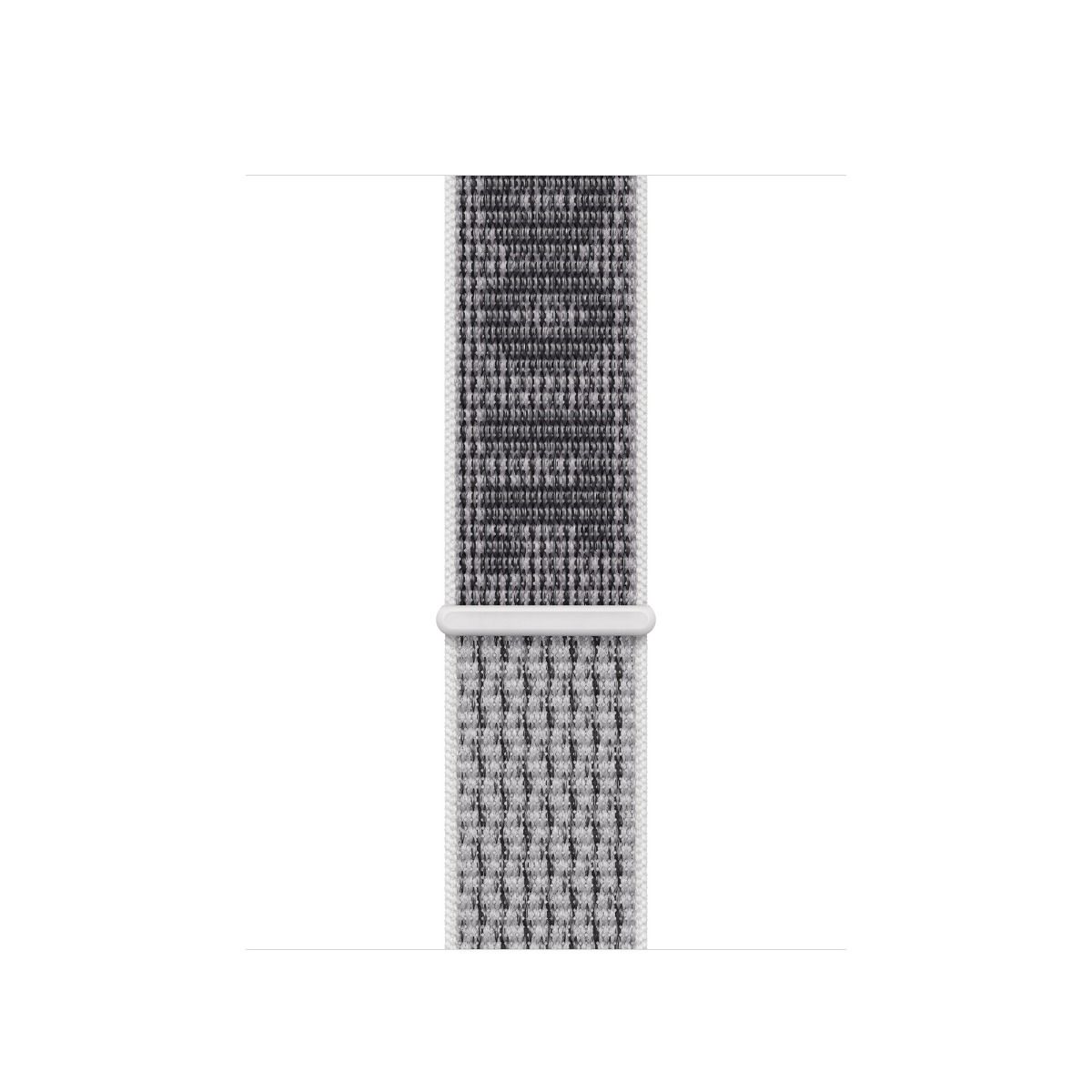 41mm Summit White/Black Nike Sport Loop