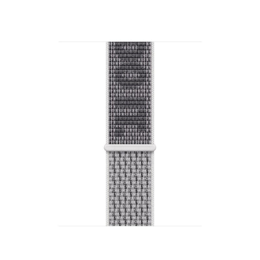 41mm Summit White/Black Nike Sport Loop
