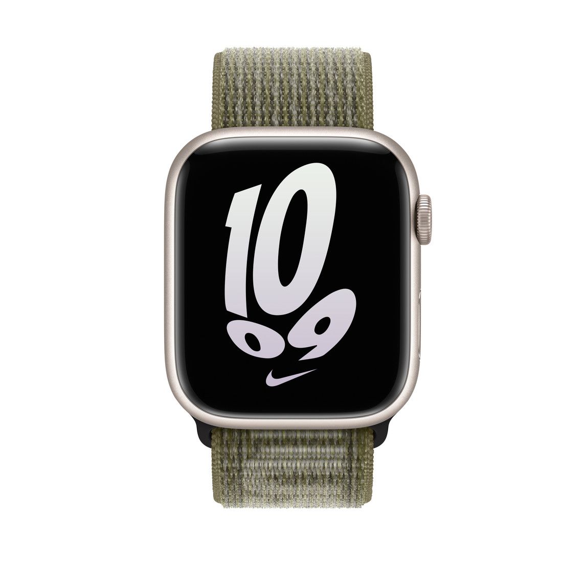 45mm Sequoia/Pure Platinum Nike Sport Loop