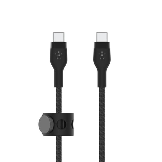 Belkin - Cable - Braided Silicone - C to C - 2.0 - 1M - Black