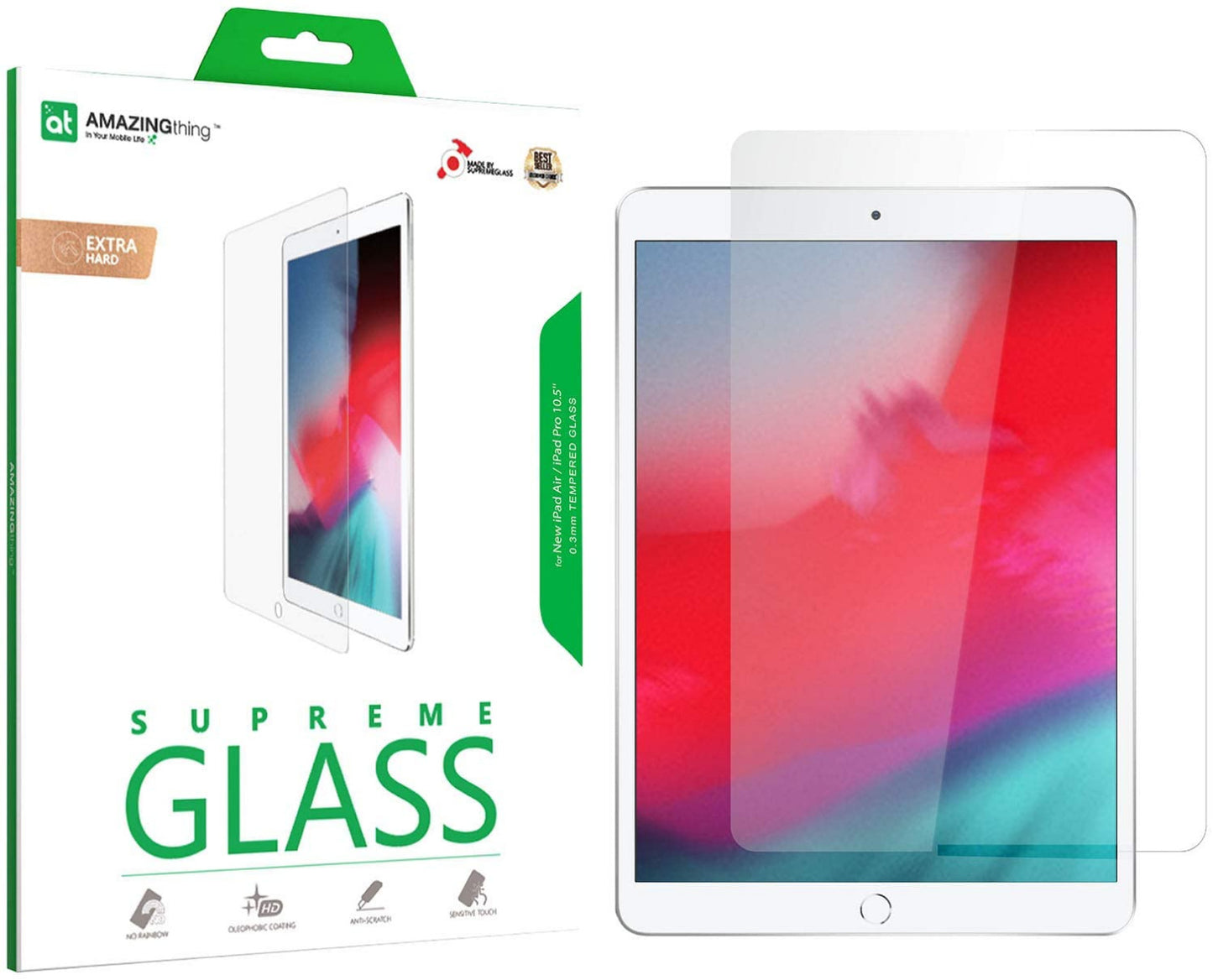 Amazing Thing Supreme Glass for iPad 10.2 inch (2019) Tempered Glass Screen Protector