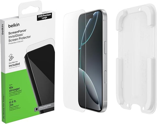 Belkin Screen Protector iPhone 17 Pro Max Invisiglass Clear