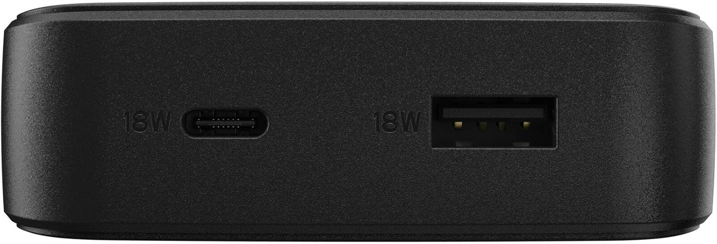 Otterbox - Power Bank 15K MAH USB A&C 18W USB-PD + WIRELESS 10W - Black