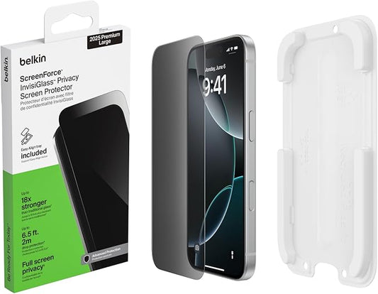 Belkin Screen Protector iPhone 17 Pro Max Invisiglass Privacy