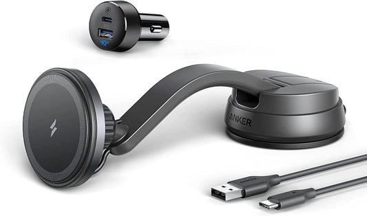 Anker 613 Magnetic Wireless Car Charger (MagGo) Black
