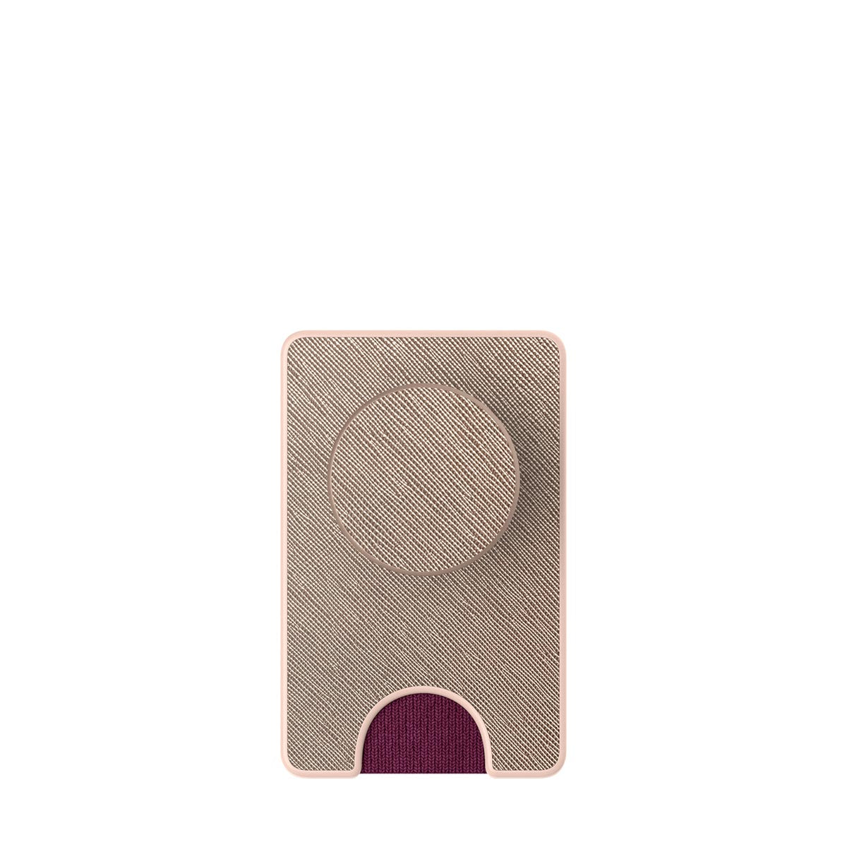 Popsockets - PopGrip PopWallet+ - Saffiano Rose Gold