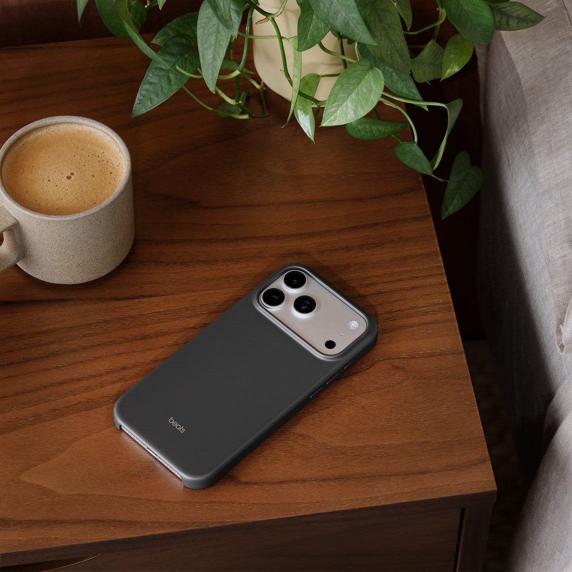 Beats iPhone 17 Pro Max Case with MagSafe and Camera Control Granite Gray