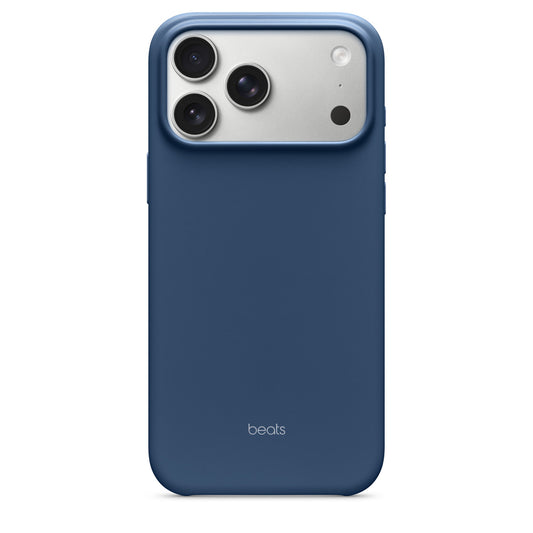 غطاء Beats لهاتف iPhone 17 Pro Max مع MagSafe وتحكم بالكاميرا باللون الأزرق البدروك