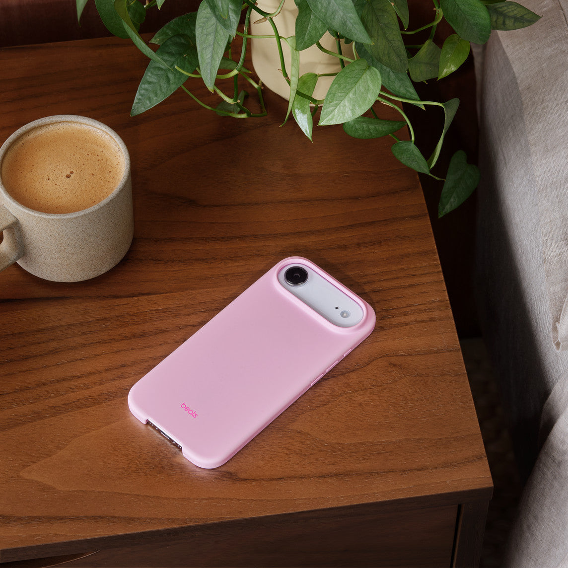 Beats iPhone Air Case with MagSafe and Camera Control Pebble Pink