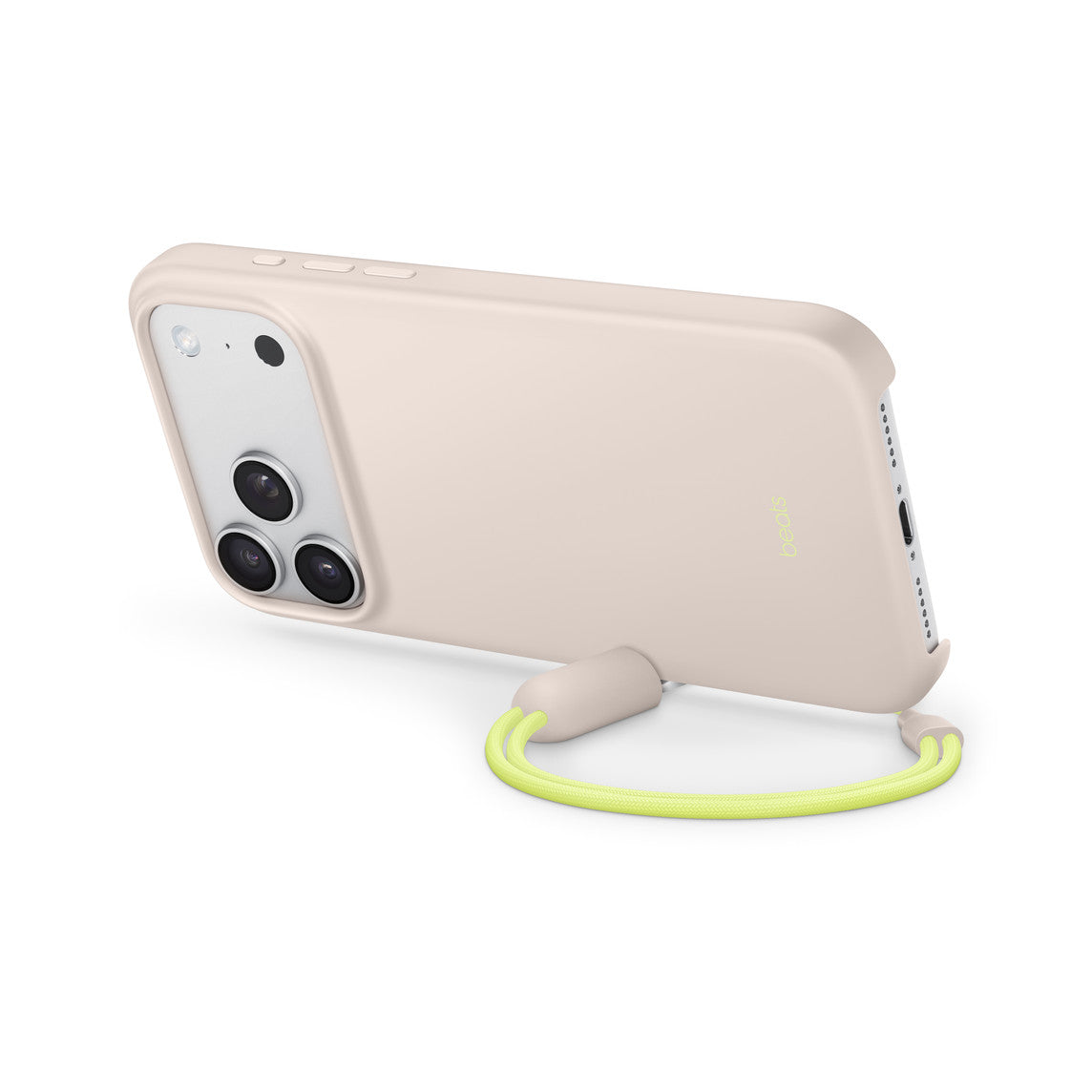 Beats iPhone 17 Pro Max Kickstand Case with MagSafe and Camera Control Lime Stone