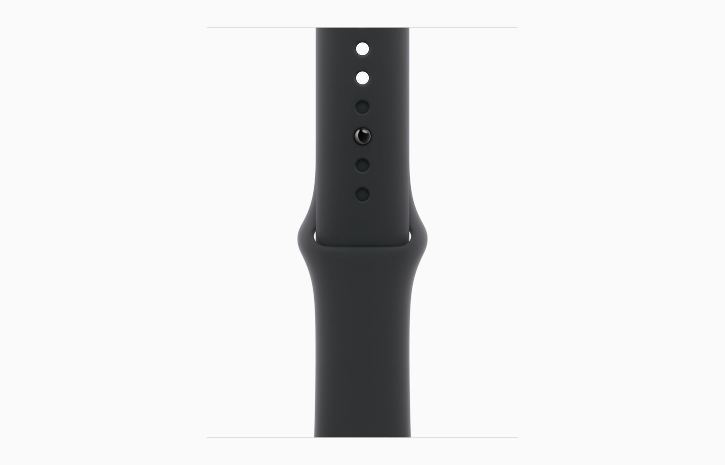 Apple Watch Series 11 GPS + Cellular 42mm Slate Titanium Case with Black Sport Band - S/M