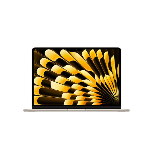 ماك بوك إير 13 بوصة: شريحة أبل M5 بمعالج مركزي 10 نوى ومعالج رسومات 10 نوى، قرص صلب SSD بسعة 1 تيرابايت - ستارلايت