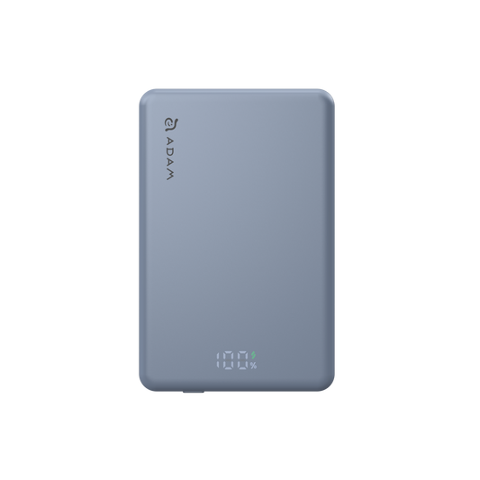 Adam elements VIONTA L5 Ultra Slim Magnetic Wireless Charging Power Bank Blue - 5000mAh
