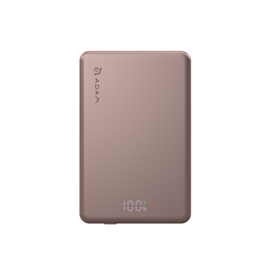 Adam elements VIONTA L5 Ultra Slim Magnetic Wireless Charging Power Bank Pink - 5000mAh