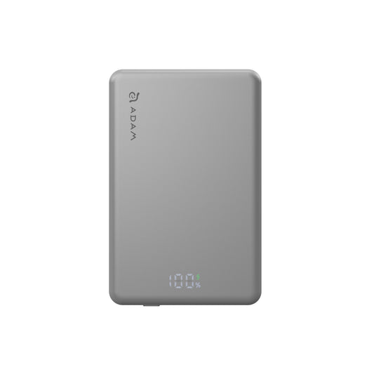 Adam elements VIONTA L10 Ultra Slim Magnetic Wireless Charging Power Bank Silver - 10000mAh