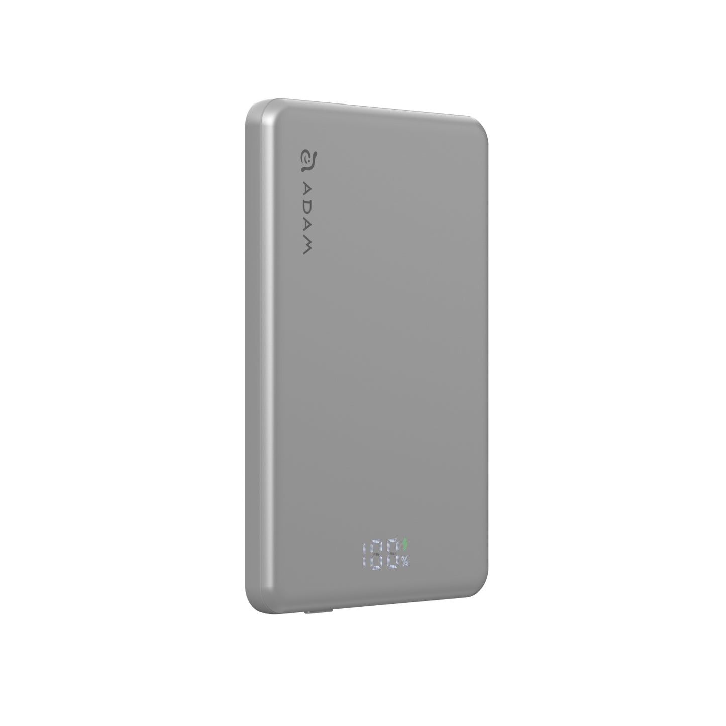 Adam elements VIONTA L5 Ultra Slim Magnetic Wireless Charging Power Bank Silver - 5000mAh