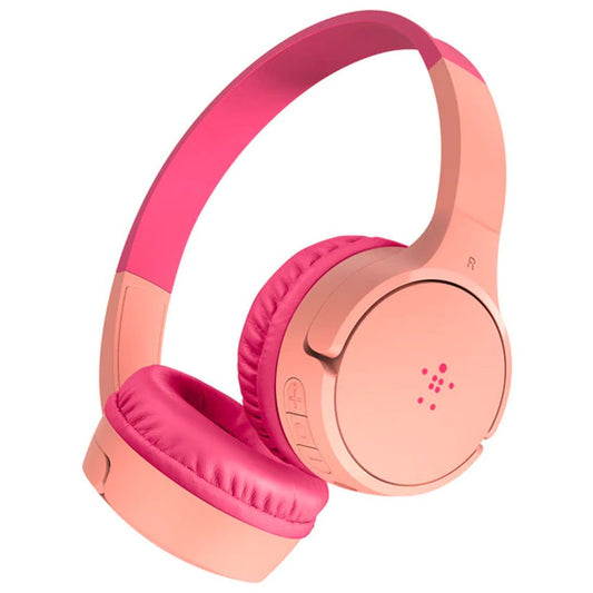 Belkin Soundform Mini Kids On-Ear Wireless Headphones - Pink