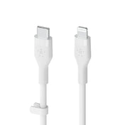 Belkin - Cable - Silicone - Lightning to Type-C - 1m - White