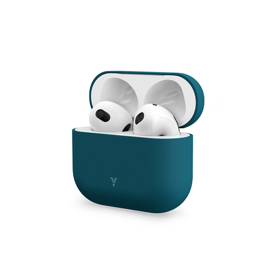 iSTYLE Silicone Cover for AirPods 3rd gen, Dark Blue