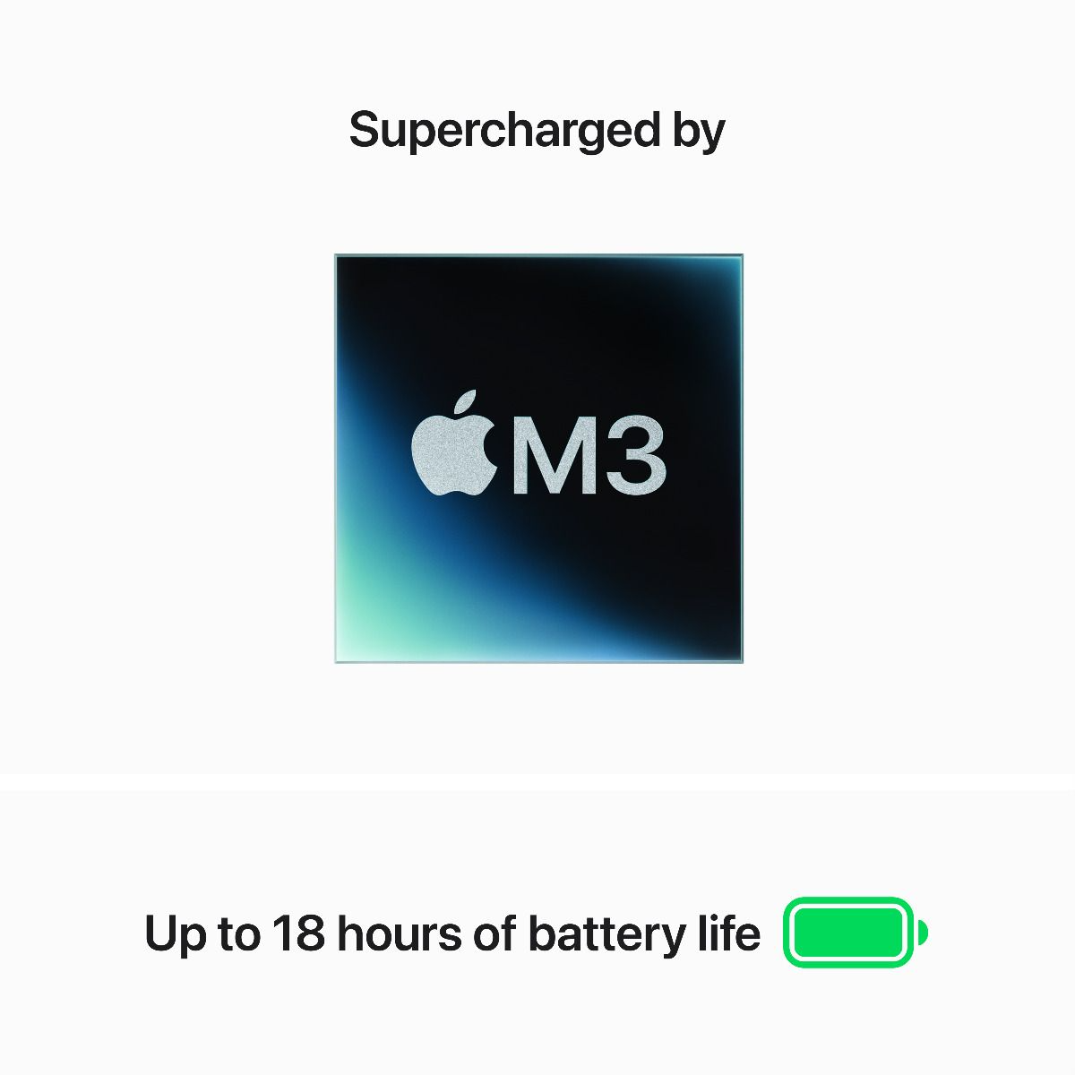 13 MacBook Air: M3 chip, 8GB RAM, 512GB SSD with 8-core CPU and 10-core GPU, Arabic/English Keyboard, Midnight