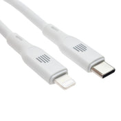 Dviced Cable USB-C to Lightning silicone 1,25m - White