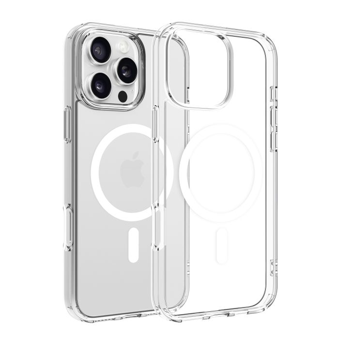 Dviced Magsafe iPhone 16 Pro Max case clear - White