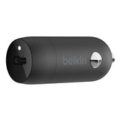 Belkin - 20W Car Charger With Lightning To Usb-C Cable 4Ft - Black