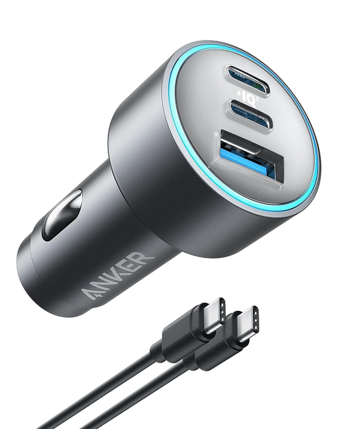 شاحن سيارة Anker 535 (67W) رمادي