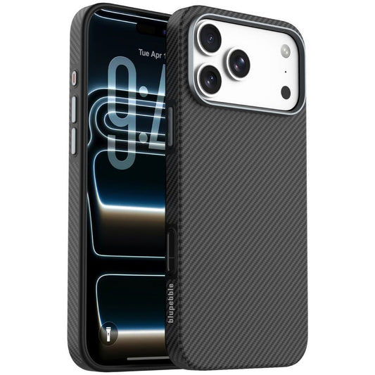 Blupebble CarbonTek Case compatible with Magsafe iPhone 18 ProMax