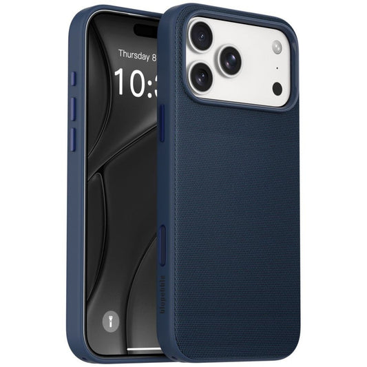 Blupebble Weavon Case compatible with Magsafe iPhone 18 Pro Max Blue