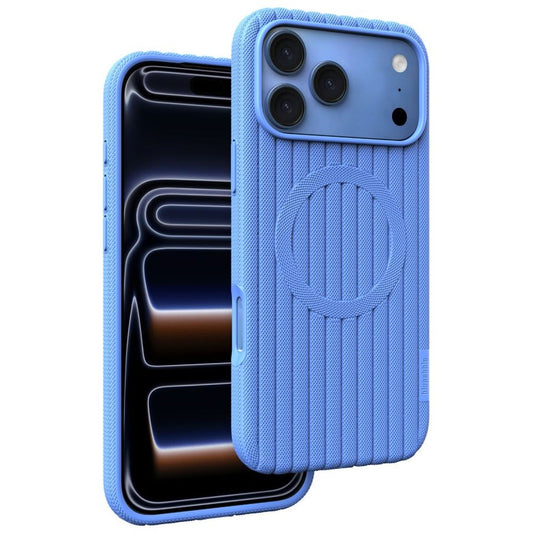 Blupebble FlexWeave Case compatible with Magsafe iPhone 18 Pro Max Blue