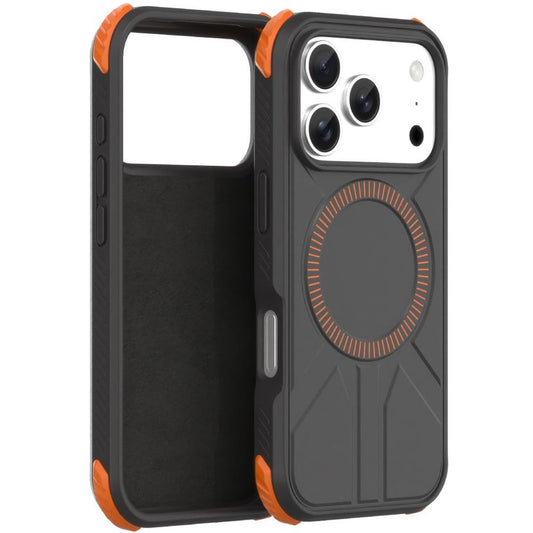 Blupebble ArmorCore Case compatible with Magsafe iPhone 18 Pro Max Black