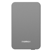 MOMAX Q.MAG POWER6 5000mAh MAGSAFE WRLS PWR BANK SPACE GREY