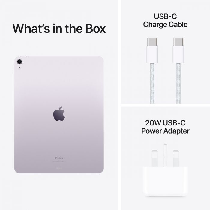 13-inch iPad Air: Apple M2 Chip Wi-Fi 256GB - Purple
