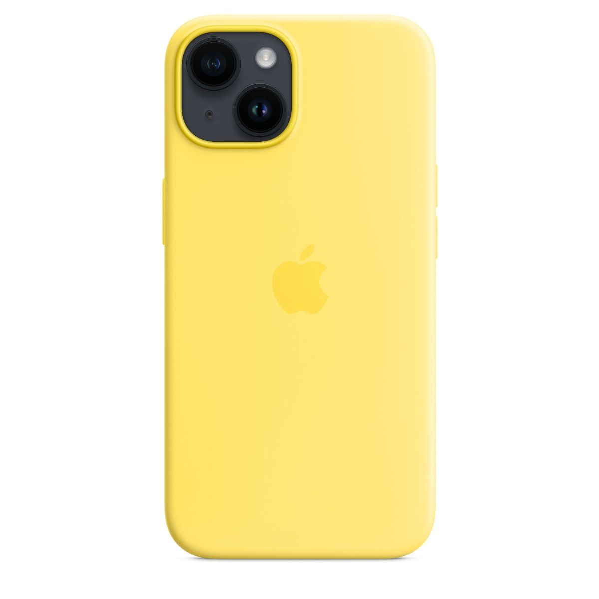 iPhone 14 Silicone Case with MagSafe - Canary Yellow
