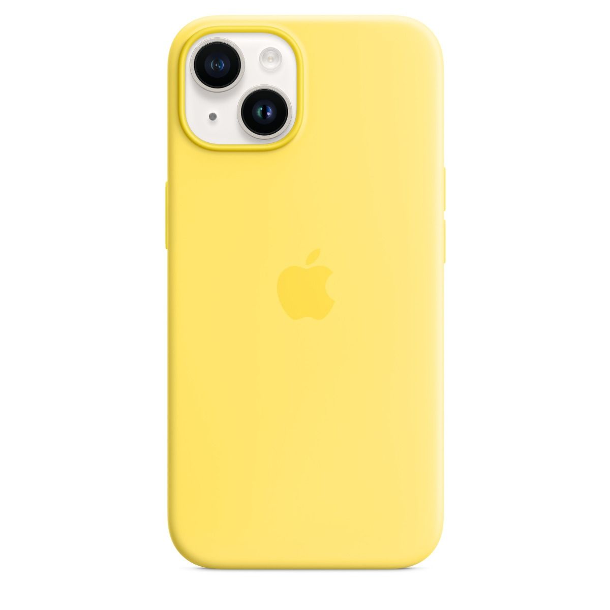 iPhone 14 Silicone Case with MagSafe - Canary Yellow
